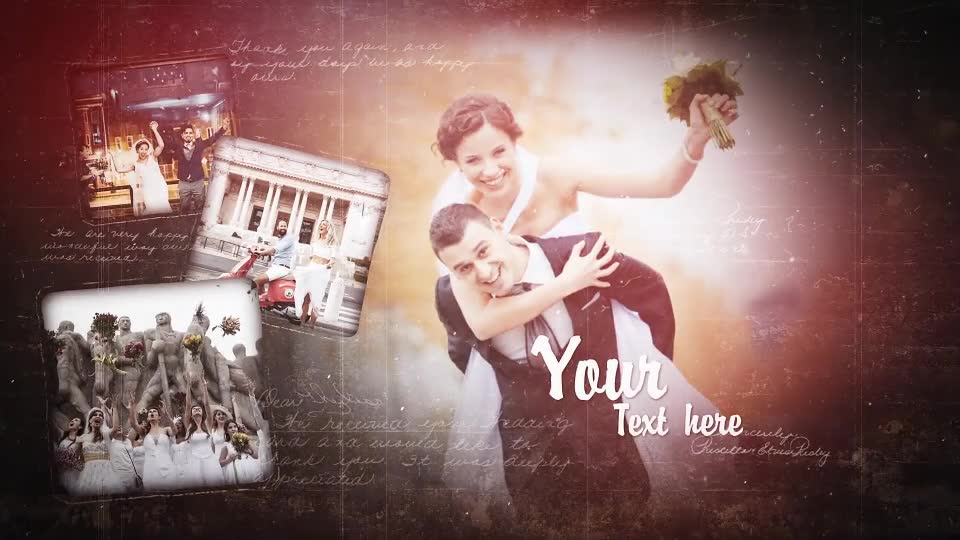 Grunge Wedding Slideshow Videohive 22806634 After Effects Image 2