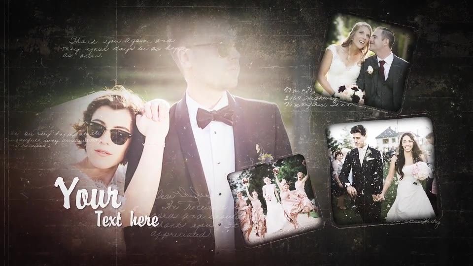 Grunge Wedding Slideshow Videohive 22806634 After Effects Image 3