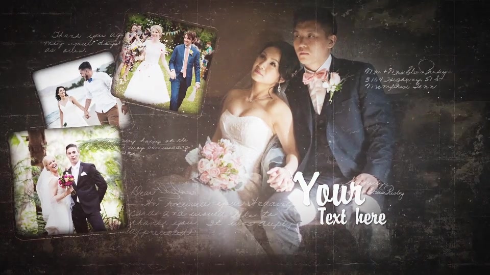 Grunge Wedding Slideshow Videohive 22806634 After Effects Image 4