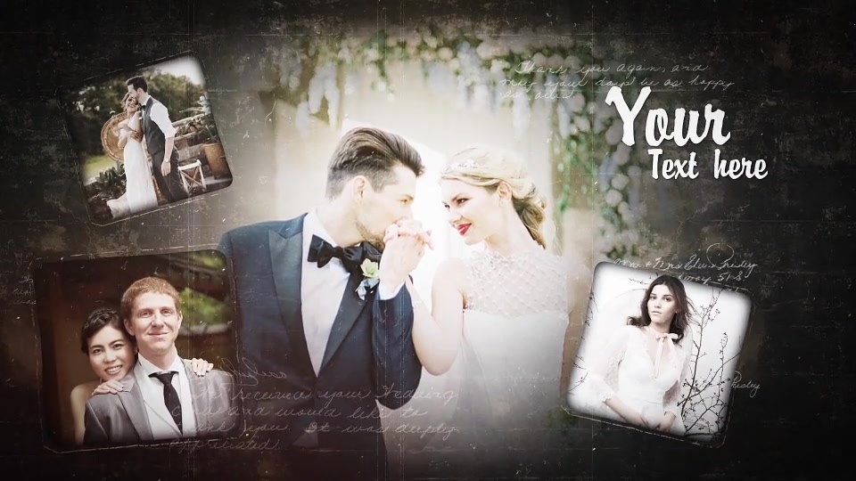 Grunge Wedding Slideshow Videohive 22806634 After Effects Image 6
