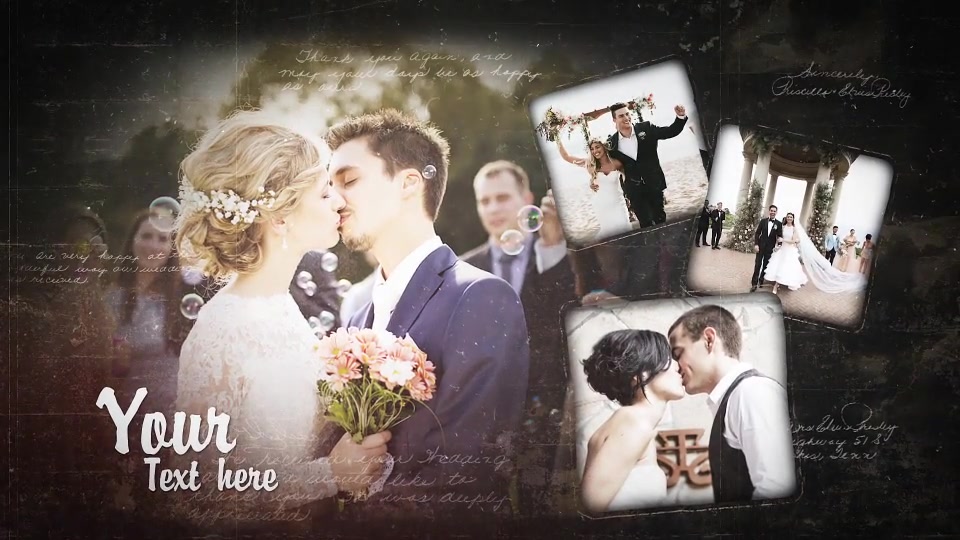 Grunge Wedding Slideshow Videohive 22806634 After Effects Image 8
