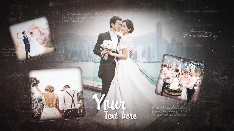 Grunge Wedding Slideshow Videohive 22806634 After Effects Image 9