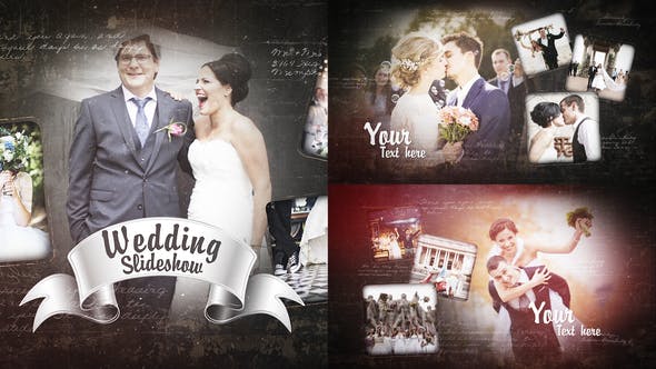 Grunge Wedding Slideshow - Videohive 22806634 Download