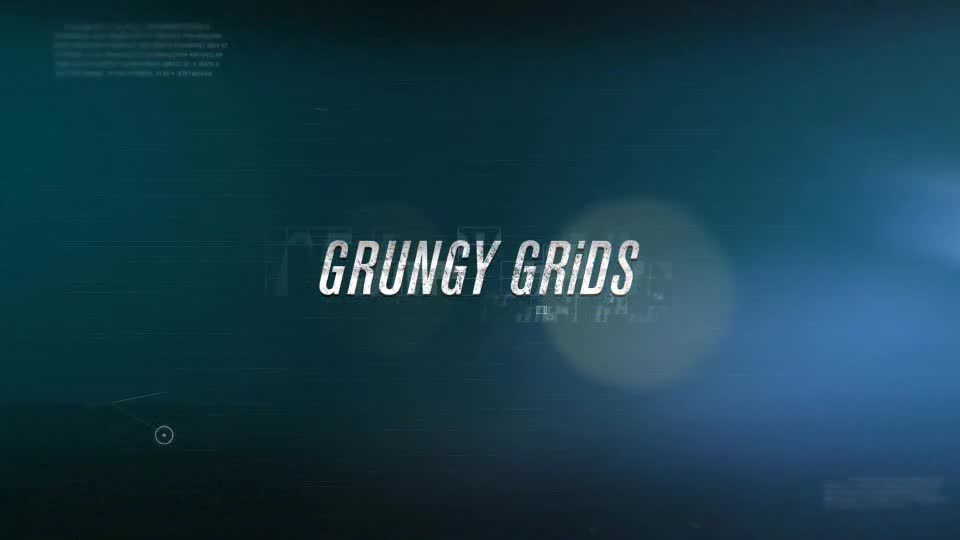 Grungy Grids Videohive 11207113 After Effects Image 1