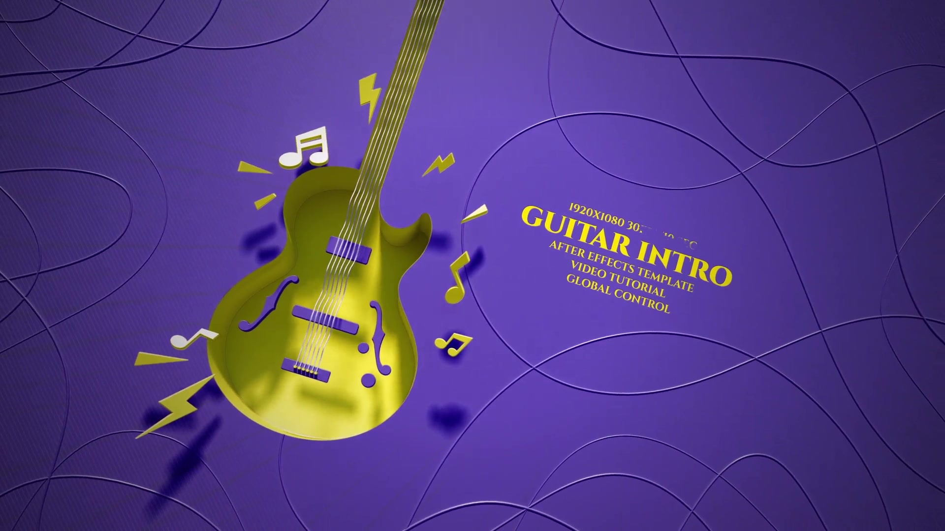 Guitar Intro/ Rock’n’roll Festival Jazz Blues/ Pop Star/ Country Music/ Texas/ Cowboy/ Melody/ Logo Videohive 27420473 After Effects Image 4
