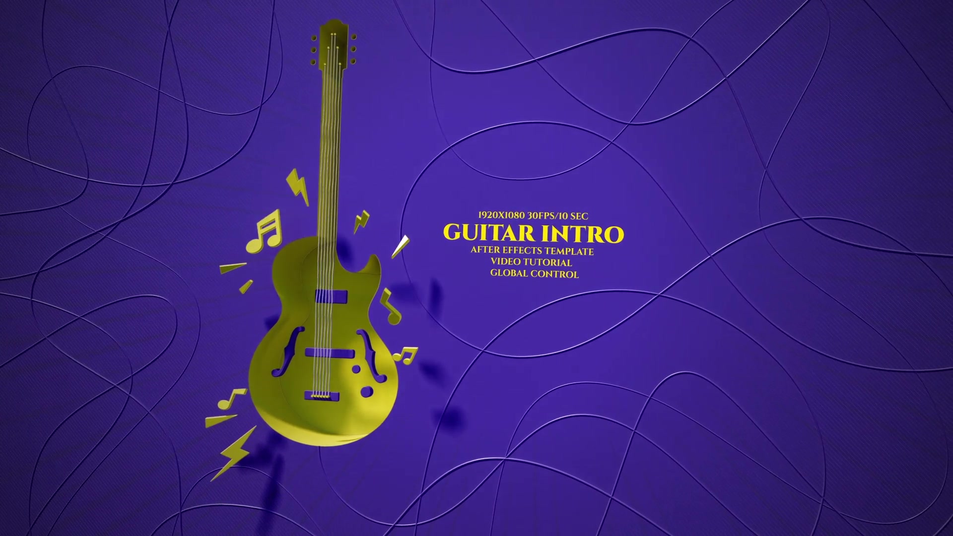 Guitar Intro/ Rock’n’roll Festival Jazz Blues/ Pop Star/ Country Music/ Texas/ Cowboy/ Melody/ Logo Videohive 27420473 After Effects Image 5
