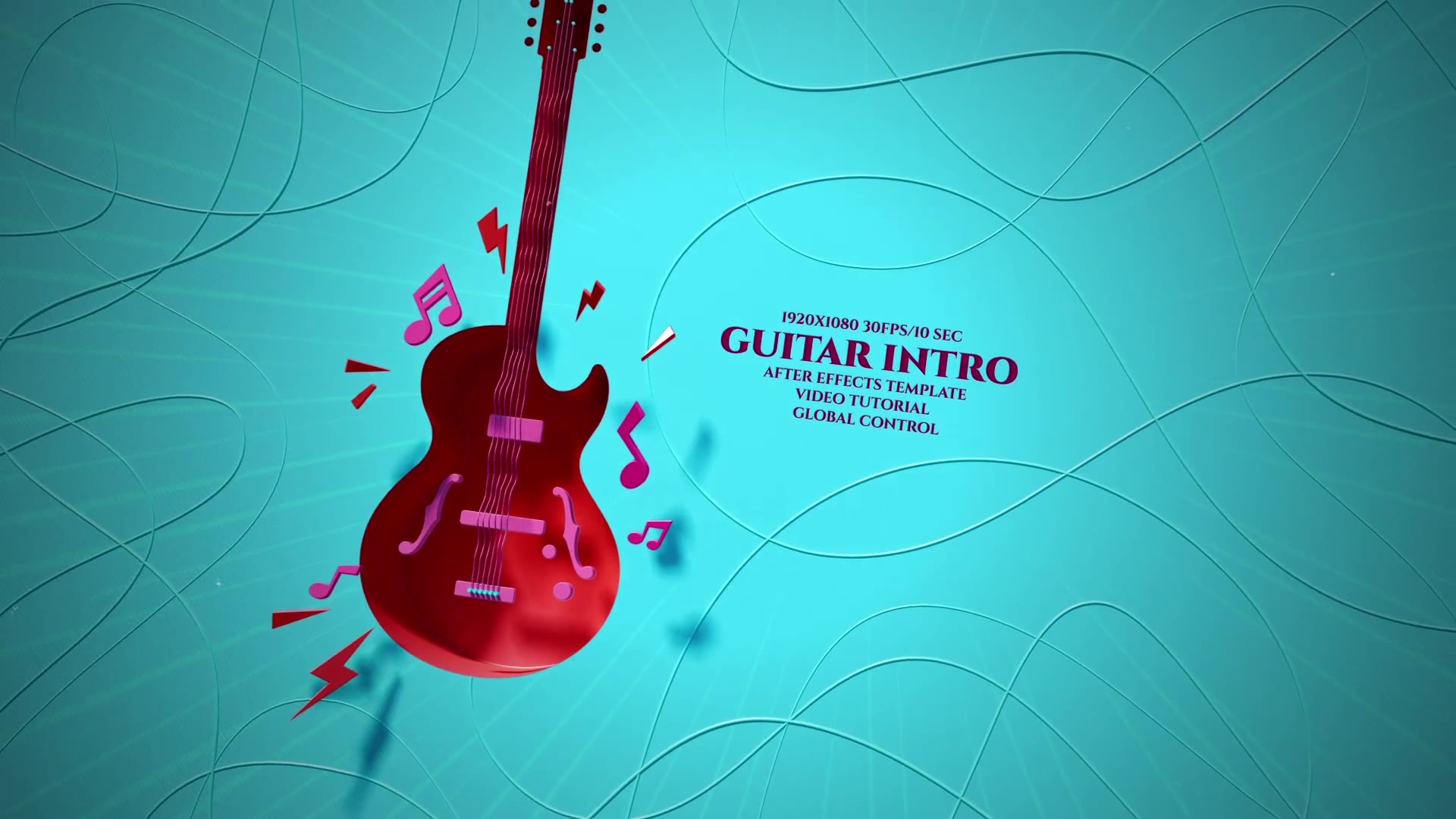 Guitar Intro/ Rock’n’roll Festival Jazz Blues/ Pop Star/ Country Music/ Texas/ Cowboy/ Melody/ Logo Videohive 27420473 After Effects Image 7