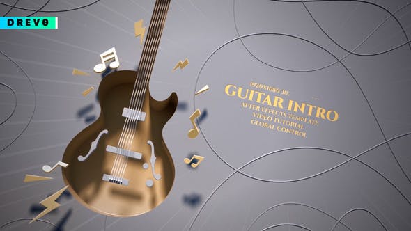 Guitar Intro/ Rock’n’roll Festival Jazz Blues/ Pop Star/ Country Music/ Texas/ Cowboy/ Melody/ Logo - 27420473 Download Videohive
