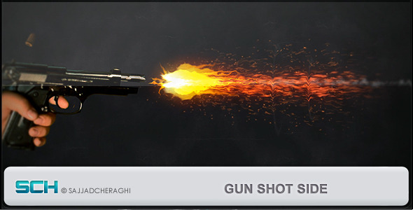 gun shooting fire