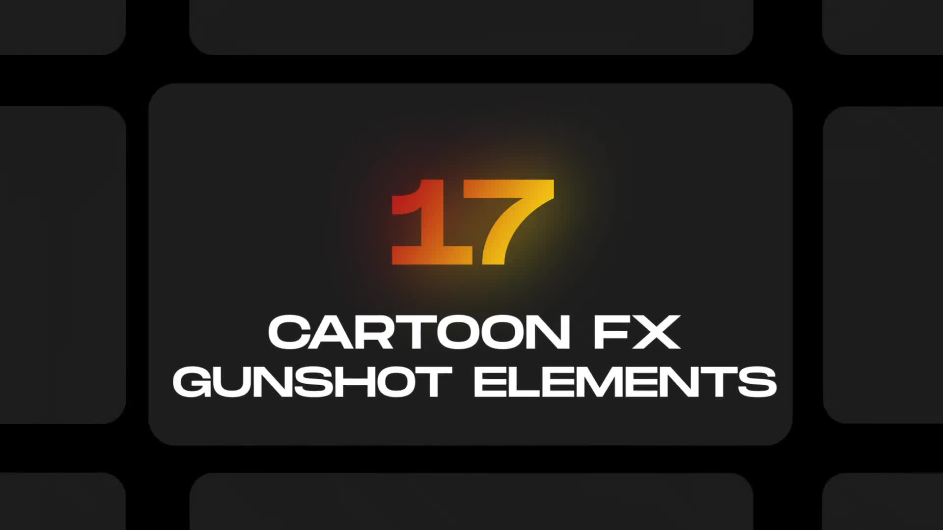 Gunshot Cartoon FX Videohive 36300061 Premiere Pro Image 2