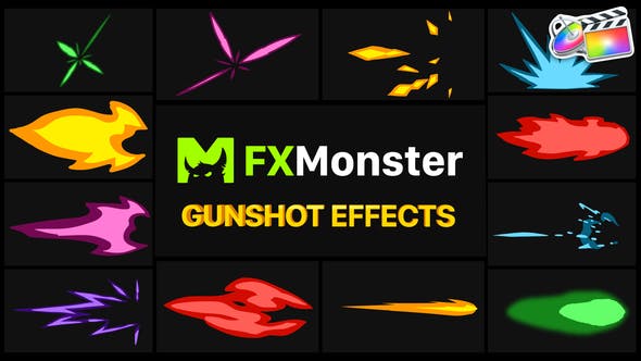 Gunshot Effects | FCPX - 27490746 Videohive Download