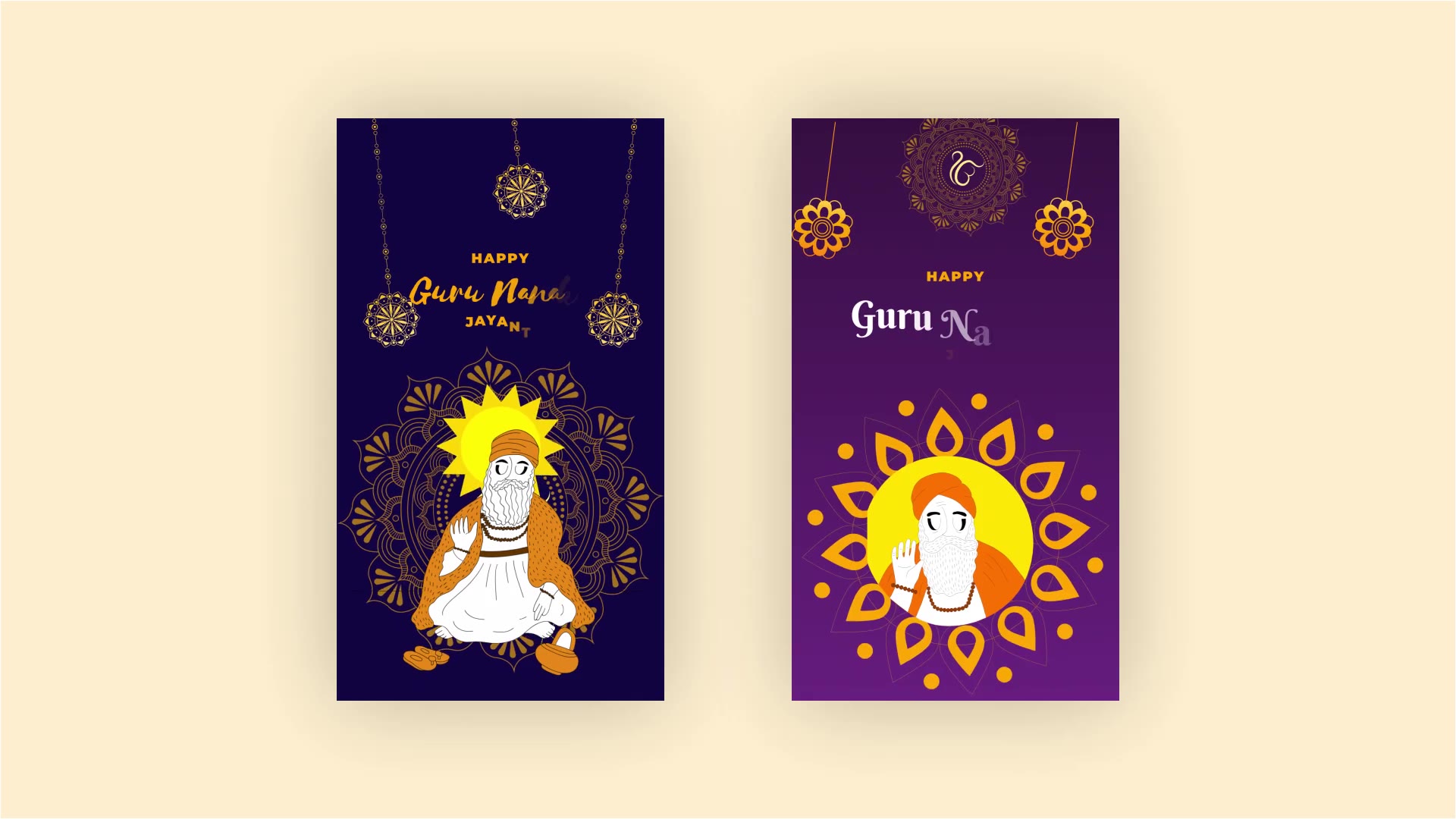 Guru Nanak Jayanti Instagram Stories Videohive 34765710 After Effects Image 3
