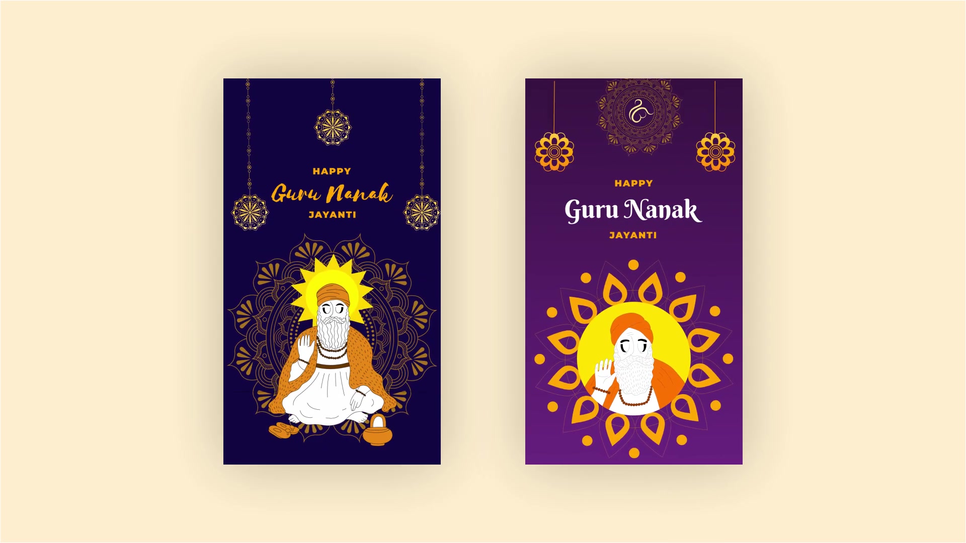 Guru Nanak Jayanti Instagram Stories Videohive 34765710 After Effects Image 4