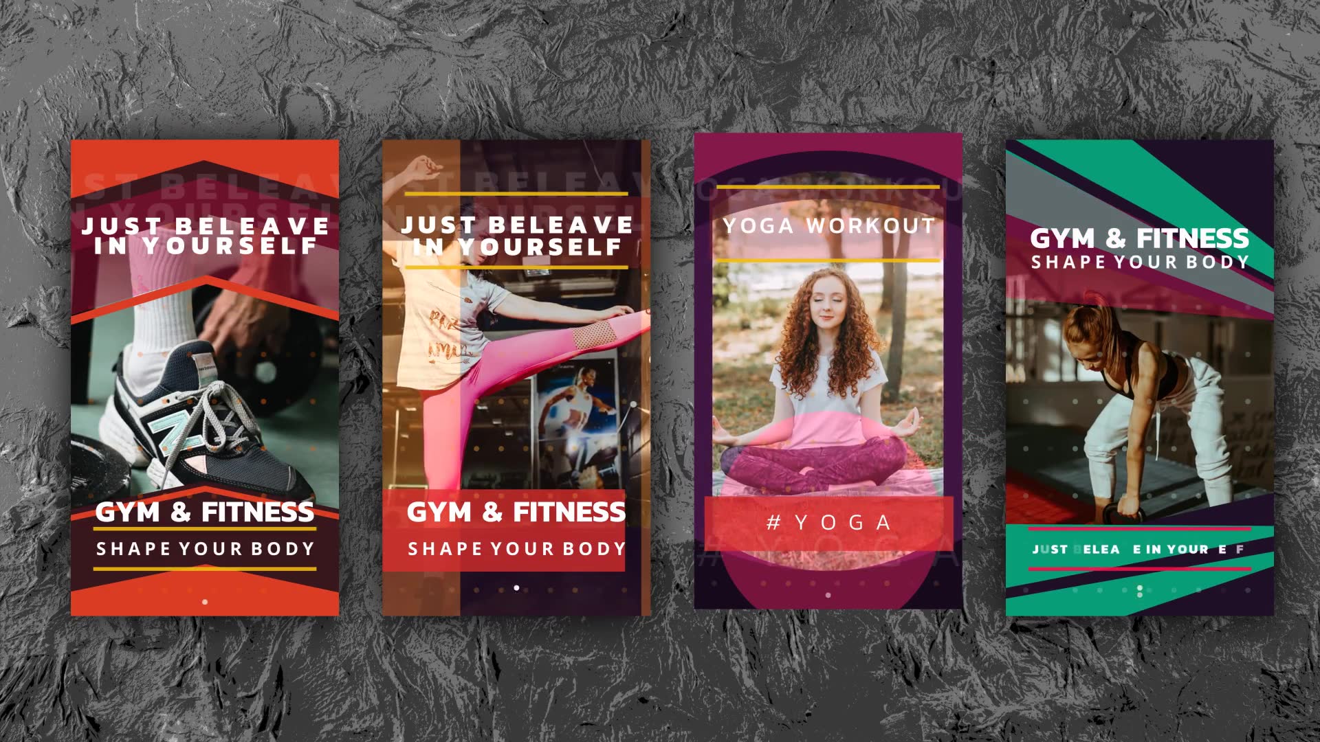Gym and Fitness Instagram stories Videohive 30451019 DaVinci Resolve Image 3
