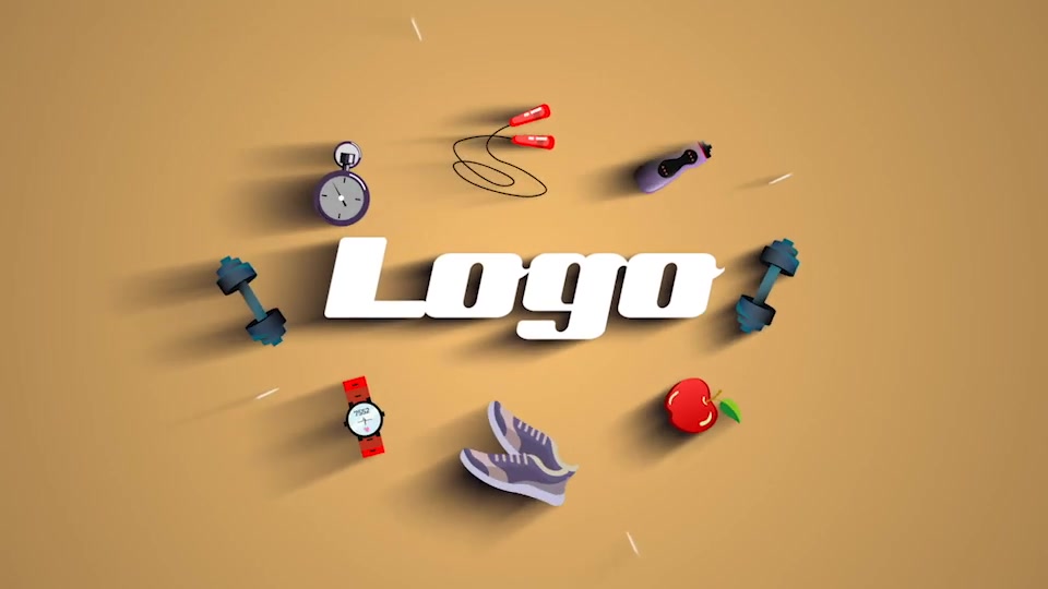 Gym Fitness Logo Videohive 28462264 After Effects Image 3