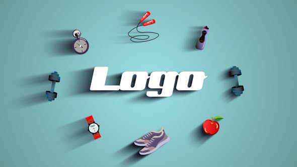 Gym Fitness Logo - Videohive Download 28462264