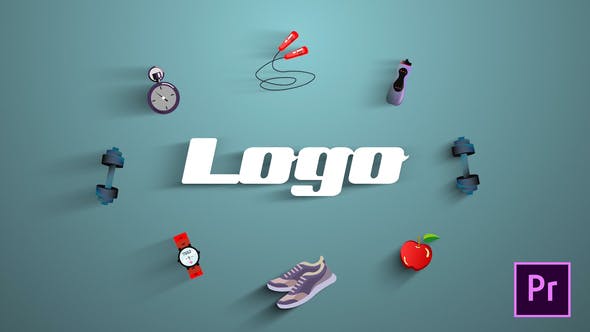 Gym Fitness Logo - Videohive Download 30018675