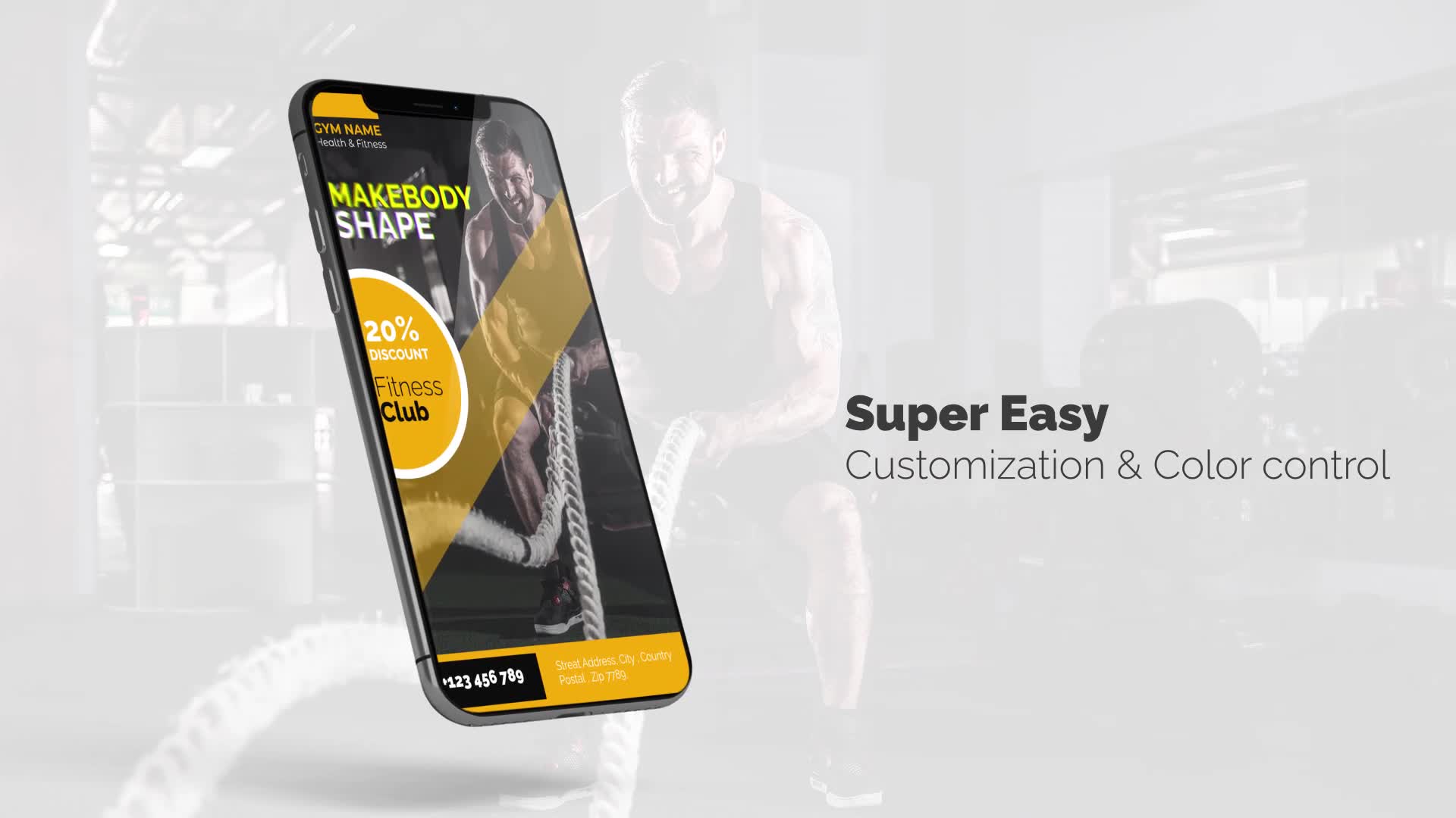 Gym & Fitness Promo B79 Videohive 32634719 After Effects Image 10