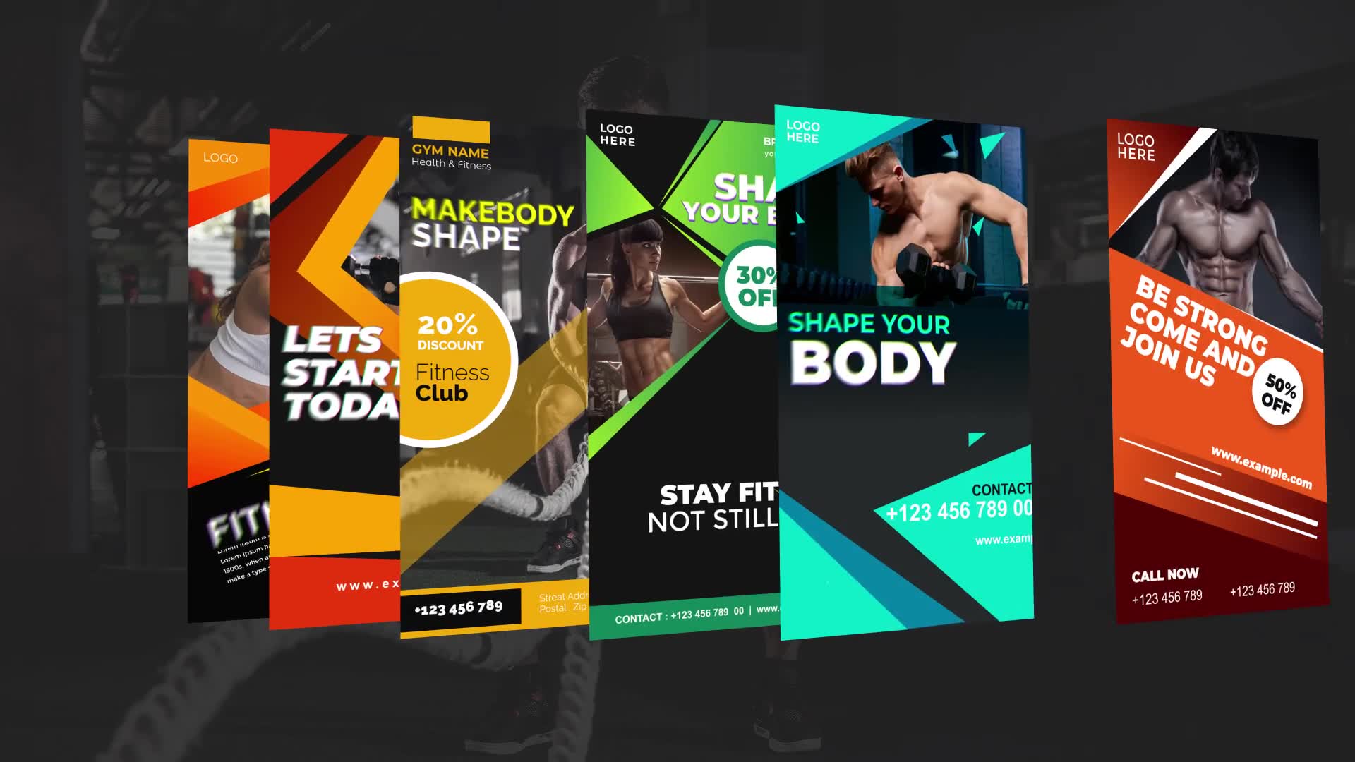 Gym & Fitness Promo B79 Videohive 32634719 After Effects Image 2