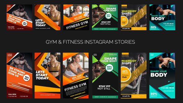 Gym & Fitness Promo B79 - Videohive 32634719 Download
