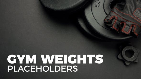 Gym Weights Placeholders - Download 23290831 Videohive