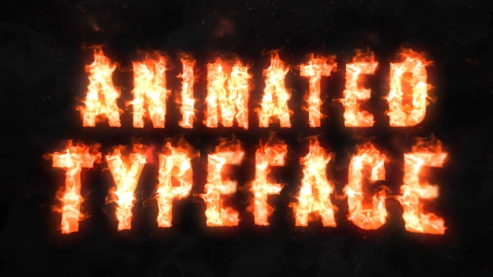 Hades Animated Fire Typeface Videohive 24271311 After Effects Image 2