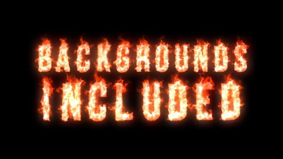 Hades Animated Fire Typeface Videohive 24271311 After Effects Image 9