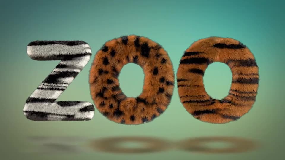 Hairy Zoo Text Typeface Videohive 16720729 After Effects Image 2