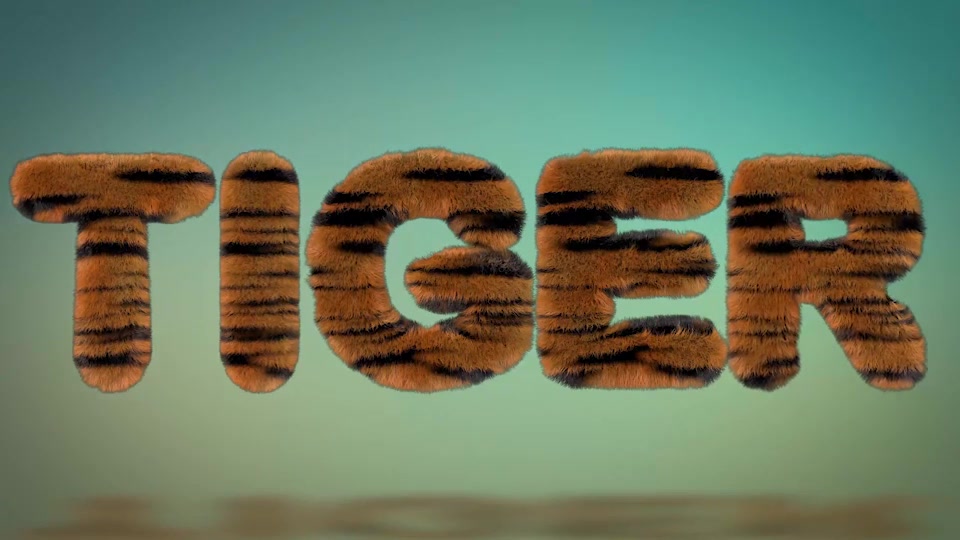 Hairy Zoo Text Typeface Videohive 16720729 After Effects Image 5