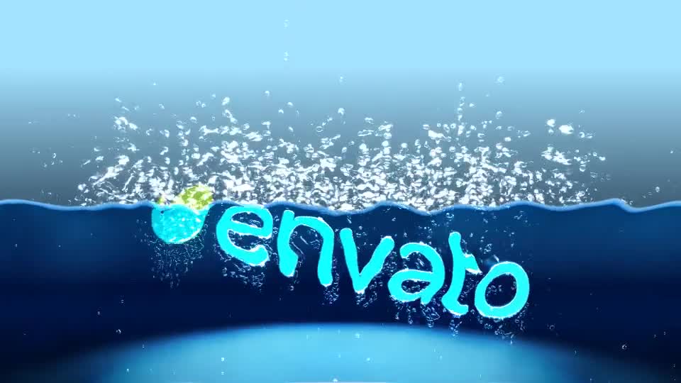 Half Water logo intro Videohive 17929264 After Effects Image 1