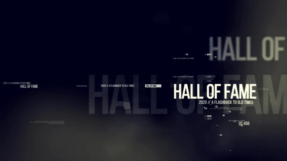 Hall Of Fame Videohive 46368134 After Effects Image 2