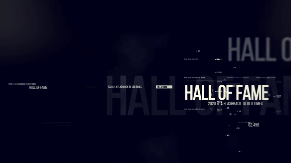 Hall Of Fame Videohive 46368134 After Effects Image 3