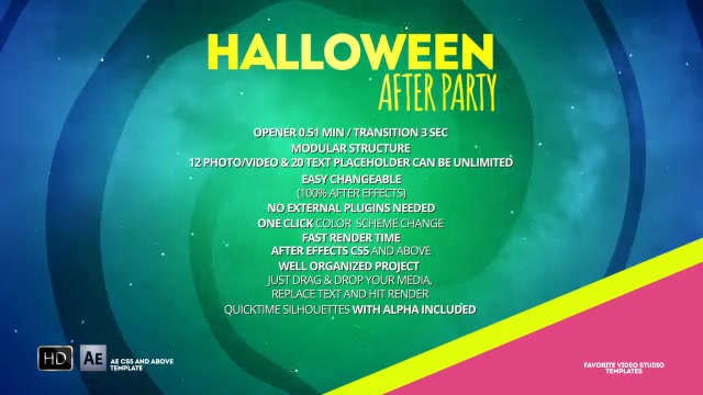 Halloween After Party Videohive 13316974 After Effects Image 11