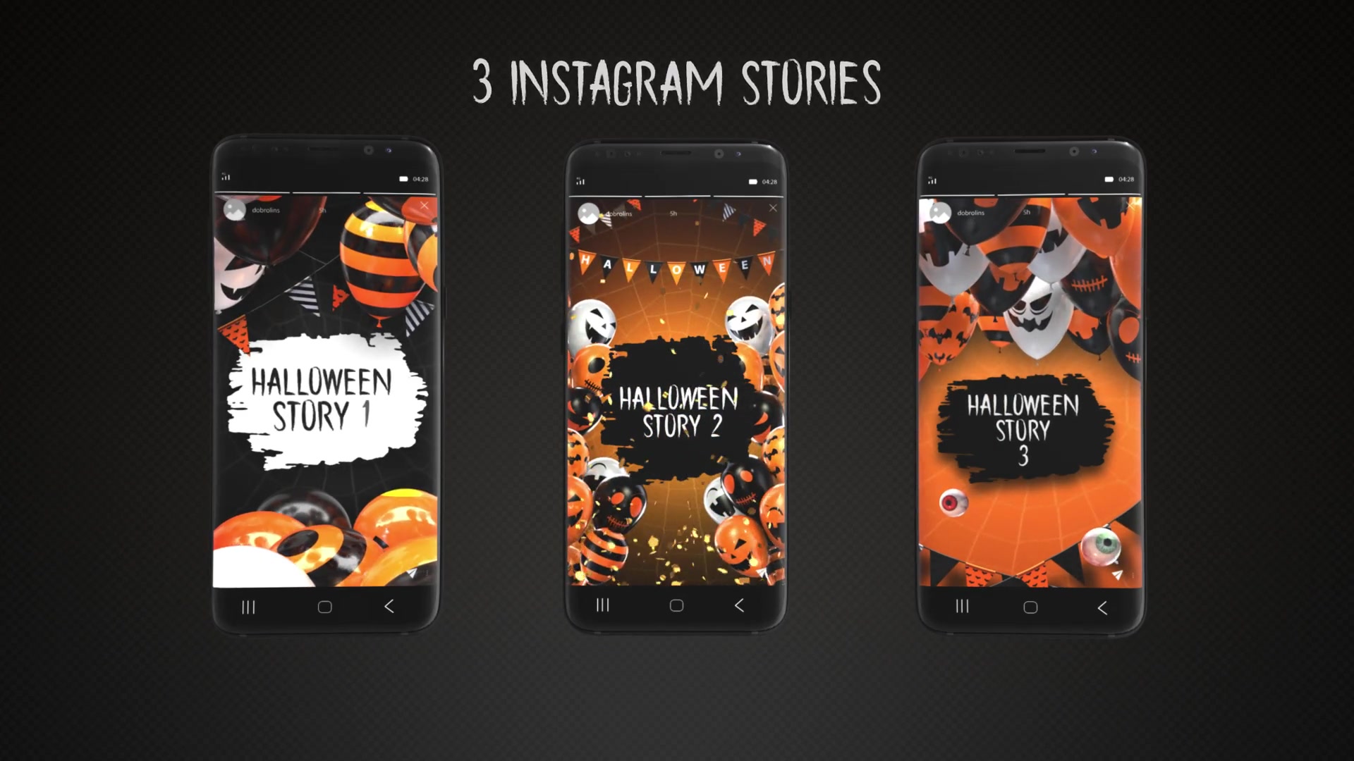 Halloween Balloon Pack Videohive 29043802 After Effects Image 11