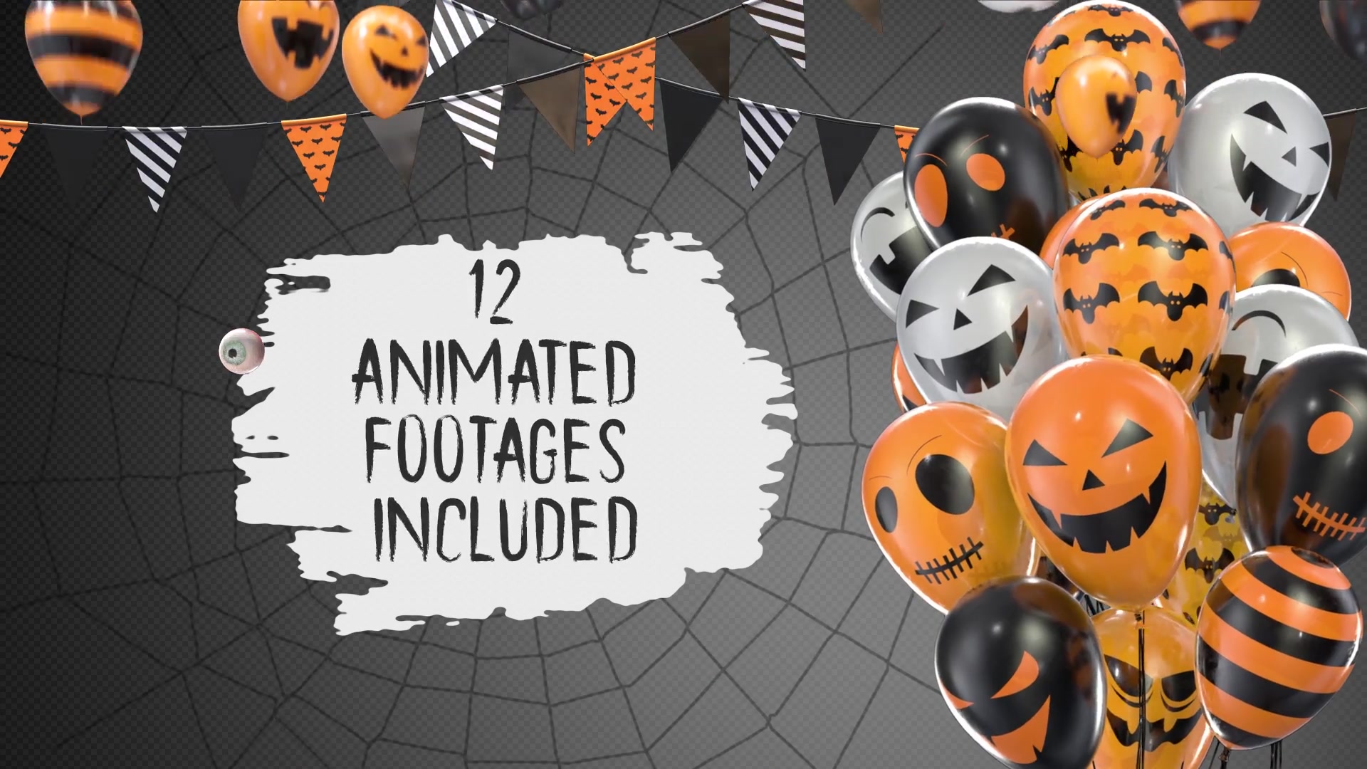 Halloween Balloon Pack Videohive 29043802 After Effects Image 5