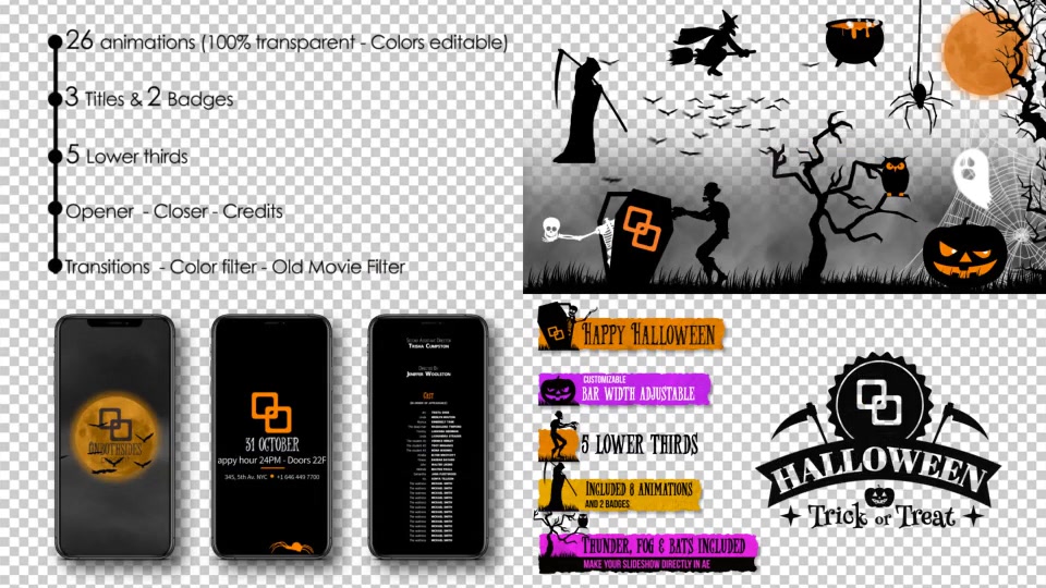 Halloween Complete Kit Videohive 22655286 After Effects Image 12