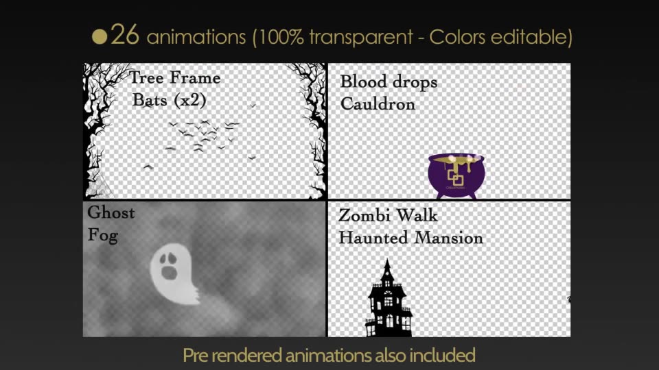 Halloween Complete Kit Videohive 22655286 After Effects Image 2