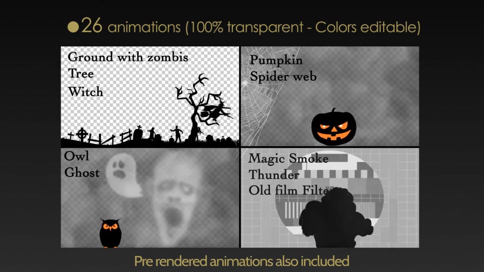 Halloween Complete Kit Videohive 22655286 After Effects Image 3