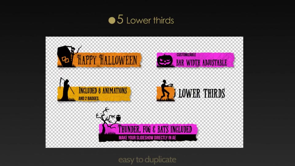 Halloween Complete Kit Videohive 22655286 After Effects Image 4