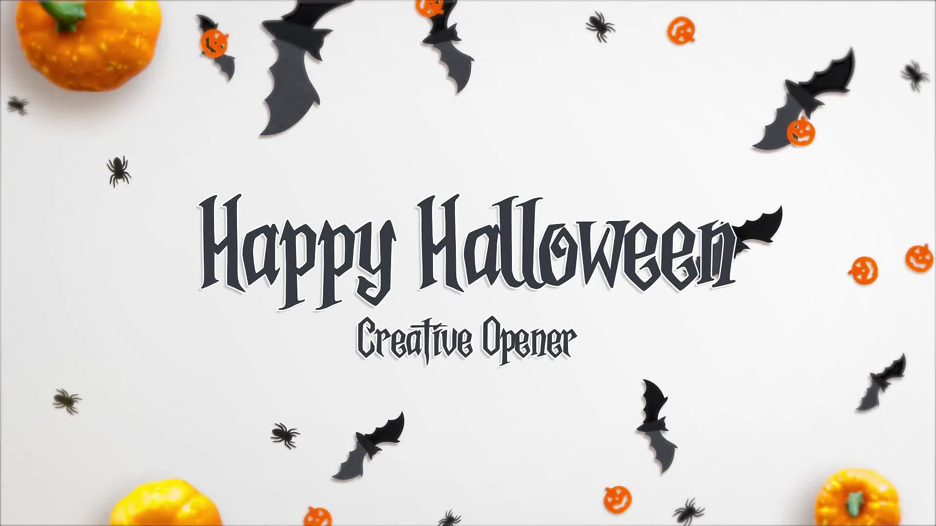 Halloween Creative Opener Videohive 34368850 After Effects Image 1