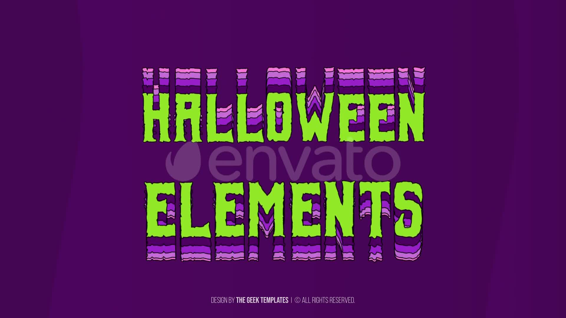 Halloween Elements Videohive 34031026 After Effects Image 1