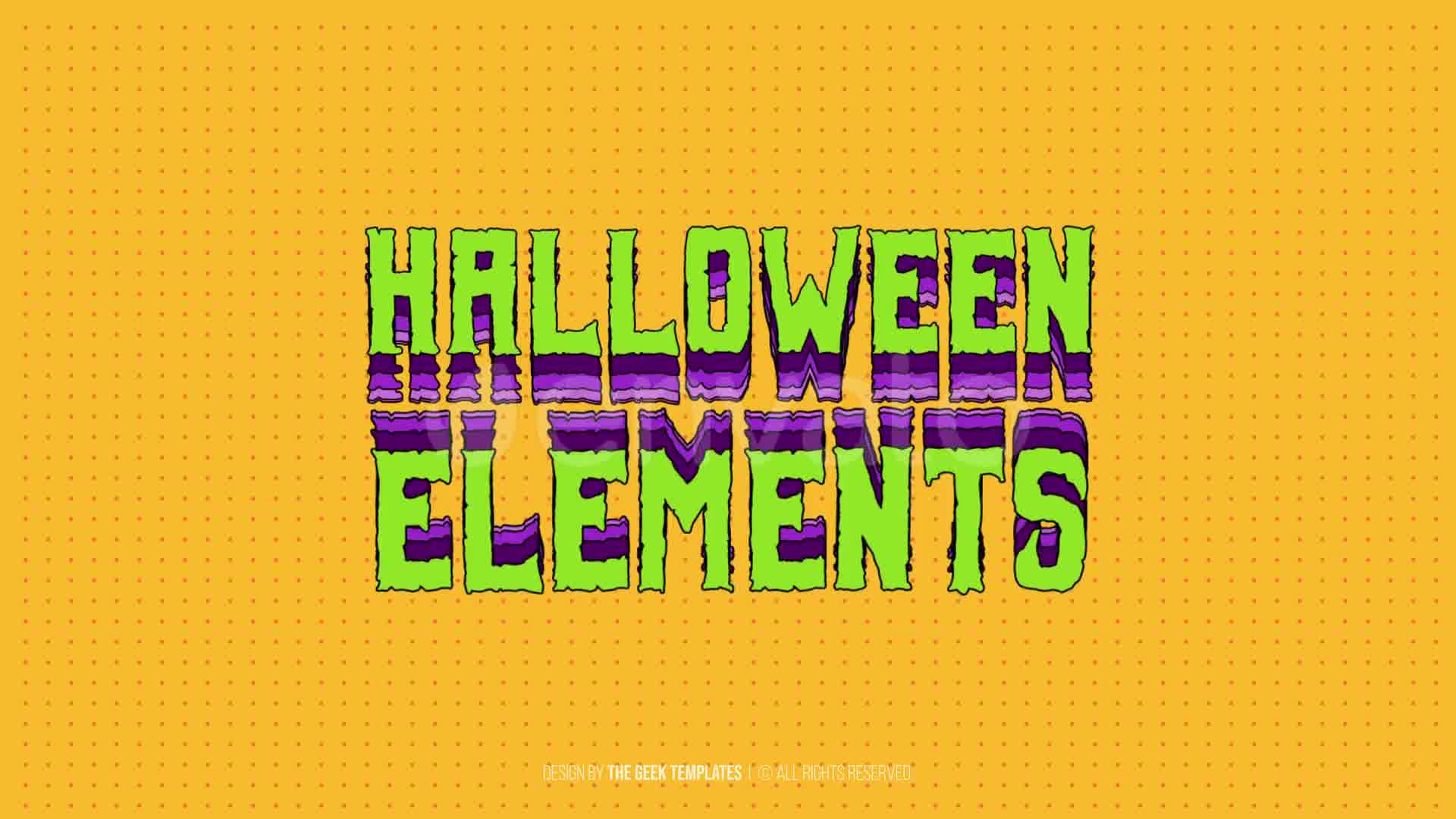 Halloween Elements Videohive 34031026 After Effects Image 11