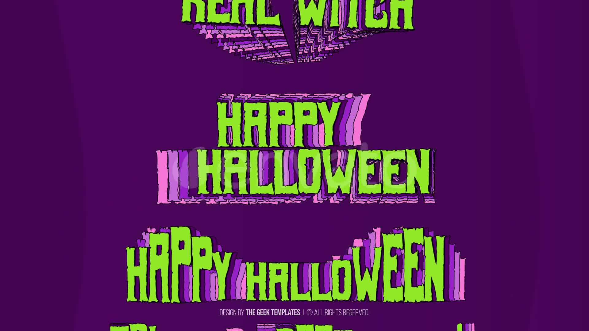 Halloween Elements Videohive 34031026 After Effects Image 9