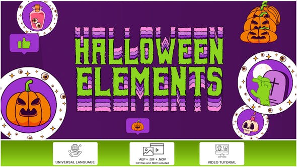 Halloween Elements - 34031026 Download Videohive