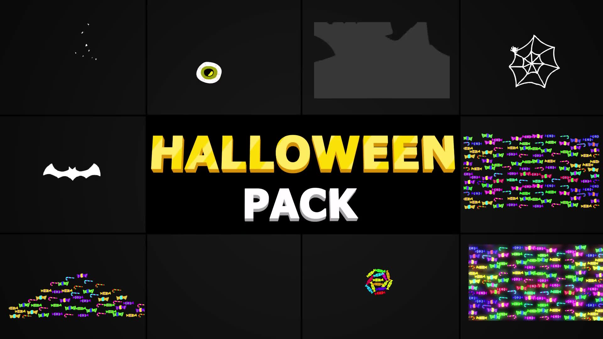 Halloween Elements | After Effects Videohive 24943705 After Effects Image 2