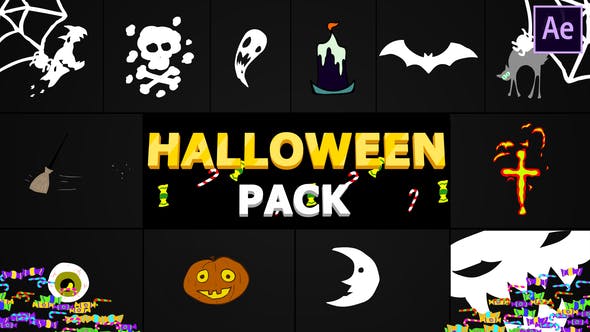 Halloween Elements | After Effects - 24943705 Download Videohive