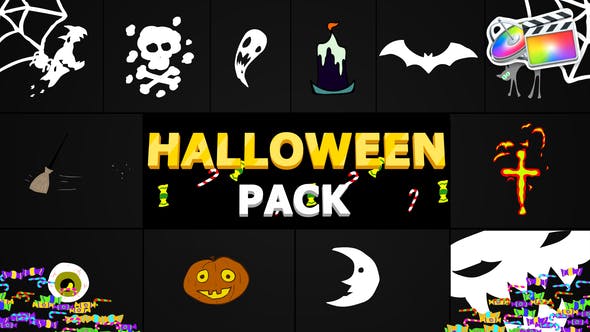 Halloween Elements FCPX - 24944513 Download Videohive