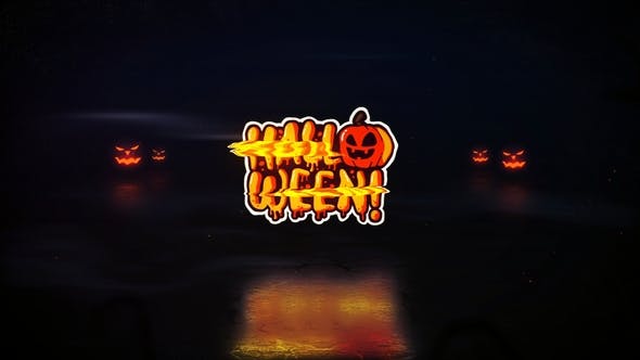 Halloween Glitch Logo - Download Videohive 24819061