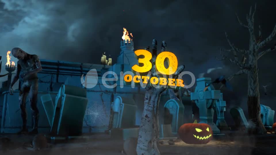 Halloween Greetings Card Videohive 33714391 After Effects Image 1
