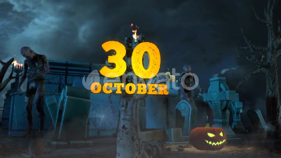 Halloween Greetings Card Videohive 33714391 After Effects Image 2